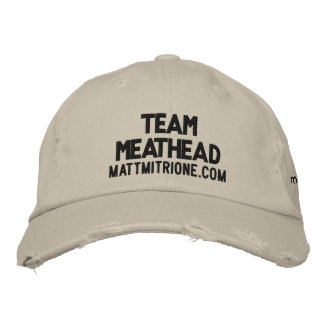 Team MeatHead Hat Bestickte Kappe