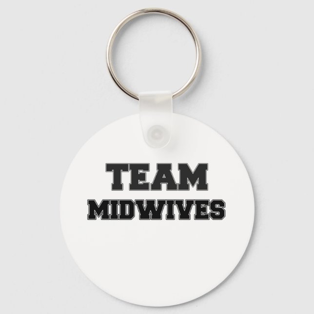 Team Midwives Schlüsselanhänger (Vorderseite)