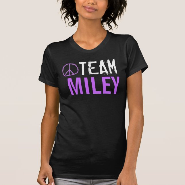 Team Miley Shirt (Vorderseite)