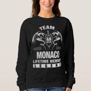 Team Monaco Lifetime Mitglied Sweatshirt