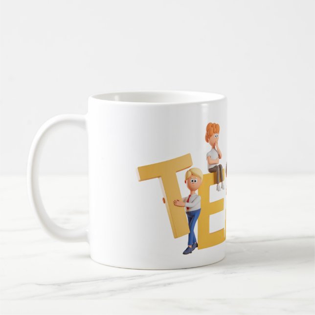 TEAM Mug – Fun & Motivational Design (Gauche)