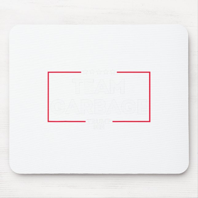 Team Müll für Trump 2024 1 Mousepad (Vorne)