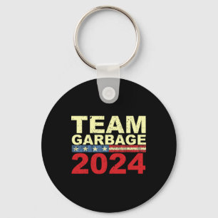 Team Müll für Trump 2024 Wahlen 2024 Abstimmung fü Schlüsselanhänger