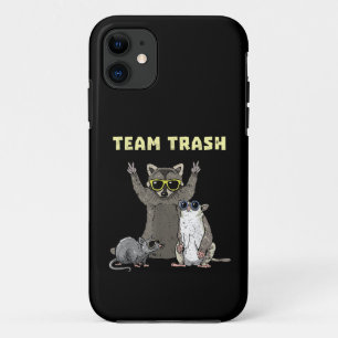 Team Müll Opossum Waschbär Ratte, Lustige Tiere Mü Case-Mate iPhone Hülle