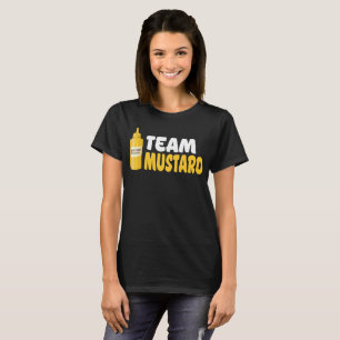 Team Mustard Halloween Costume Familie Matching T-Shirt