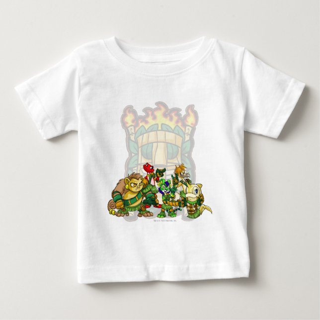 Team Mystery Island Group Baby T-shirt (Vorderseite)