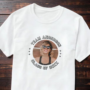 Team [Nachname] Abschlussfoto Klasse 20XX T-Shirt