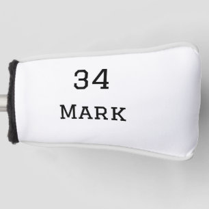 Team Name Spieler hinzufügen Datum Sport Männer Golf Headcover