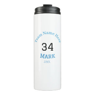Team Name Spieler hinzufügen Datum Sport Männer Thermosbecher