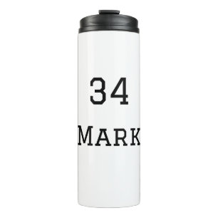 Team Name Spieler hinzufügen Datum Sport Männer Thermosbecher