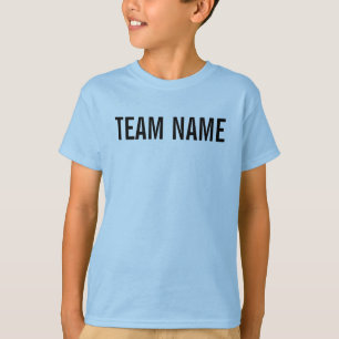 TEAM-NAME UND ZAHL T-Shirt