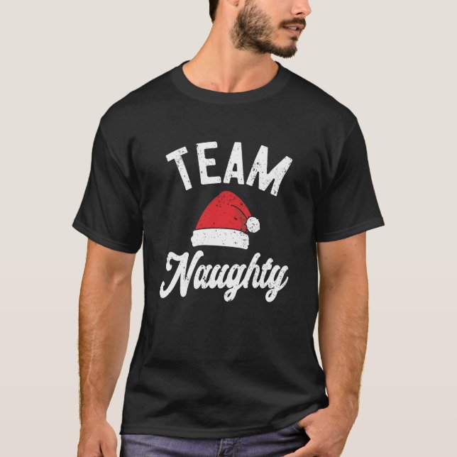 Team Naughty T-Shirt (Vorderseite)