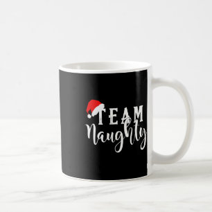 Team Naughty - Team Nice Funny Christmas Couple Ma Kaffeetasse