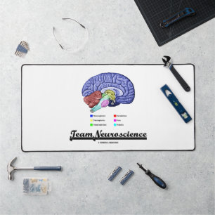 Team Neurowissenschaft Gehirn Anatomie Einstellung Schreibtischunterlage