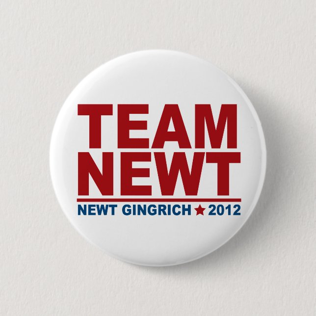 Team Newt Gingrich 2012 Button (Vorderseite)