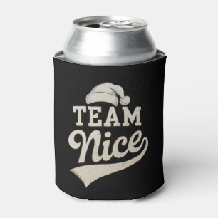 Team Nice Weihnachtsmann Hut Weihnachten Xmas pass Dosenkühler