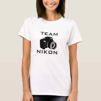 TEAM NIKON der Hanes ComfortSoft® Frauen T - Shirt