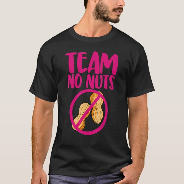 Team No Nuts Geneale Reveal Peanuts Liebe 1 T-Shirt (Vorderseite)
