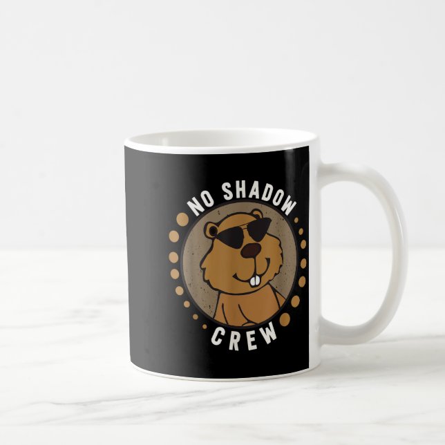 Team No Shadow Crew Groundhog Day 2024 _1  Kaffeetasse (Rechts)