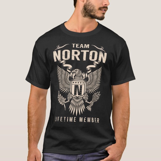 Team NORTON Lifetime-Mitglied T-Shirt (Vorderseite)