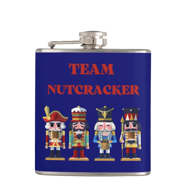 Team     NutcrackerFlask Flachmann (Vorderseite)