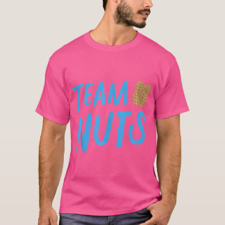 Team Nuts Lustiges Team Junge Baby Geschlecht Enth T-Shirt