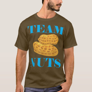 Team NutsTeam Boy Funny Gender Reveal 747 T-Shirt