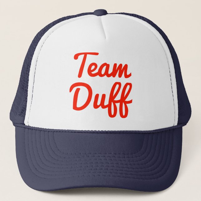 Team nutzlos truckerkappe (Vorderseite)