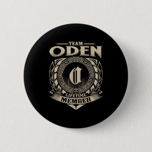 Team Oden Lebenslanges Mitglied Lustiger Oden Fami Button