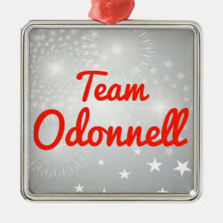 Team Odonnell Silbernes Ornament