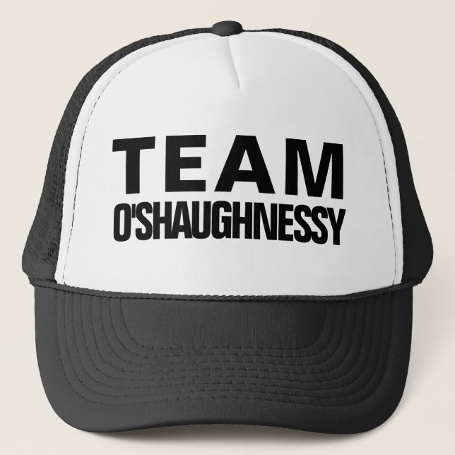 Team O'Shaughnessy Truckerkappe (Vorderseite)