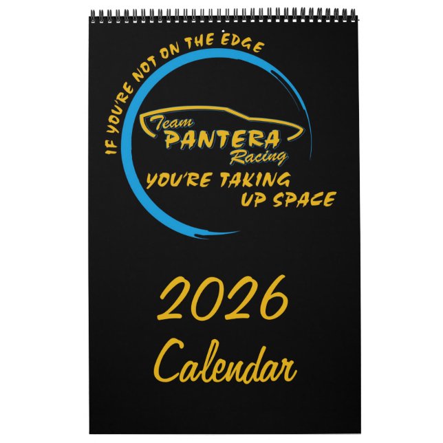 Team Pantera Racing - 2026 Kalender (Titelbild)