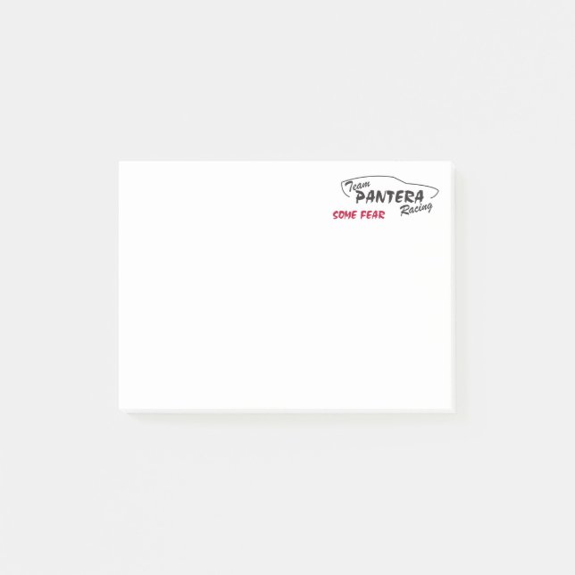 Team Pantera Racing Post-it® Notizen (Vorderseite)