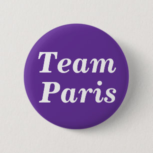 Team-Paris-Abzeichen Button