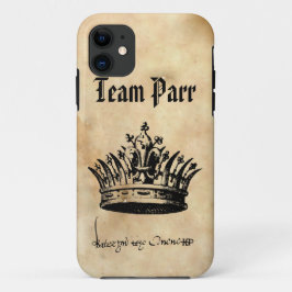Team Parr - Catherine Parr Unterschrift und Krone Case-Mate iPhone Hülle