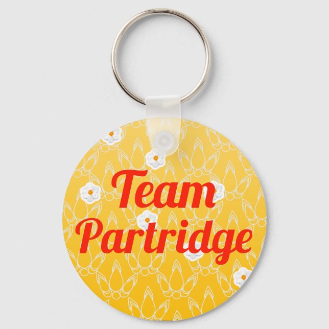 Team Partridge Schlüsselanhänger (Vorderseite)