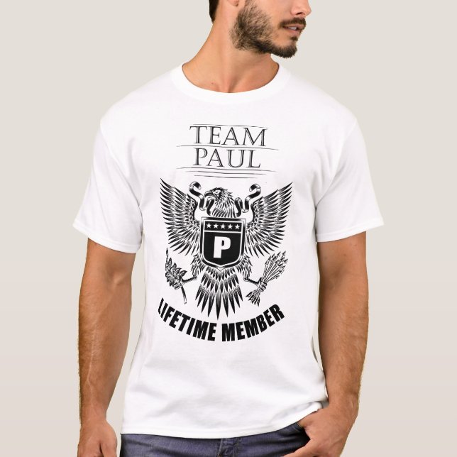 Team Paul Lifetime T-Shirt (Vorderseite)
