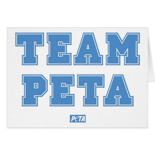 Team PETA (Vorderseite (Horizontal))