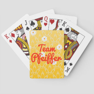 Team Pfeiffer Spielkarten