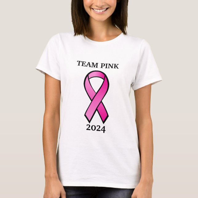 TEAM PINK 2024 T - Shirt (Vorderseite)