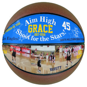 Team Player-Fotos Personalisiert Basketball