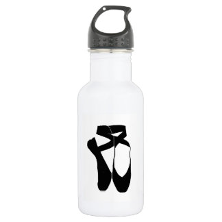 Team Pointe Ballet Mitternacht Black Edelstahlflasche