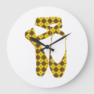 Team Pointe Ballet Raute Große Wanduhr