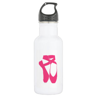 Team Pointe Ballett Neon Pink Edelstahlflasche