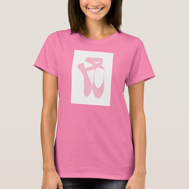 Team Pointe Pink T-Shirt (Vorderseite)