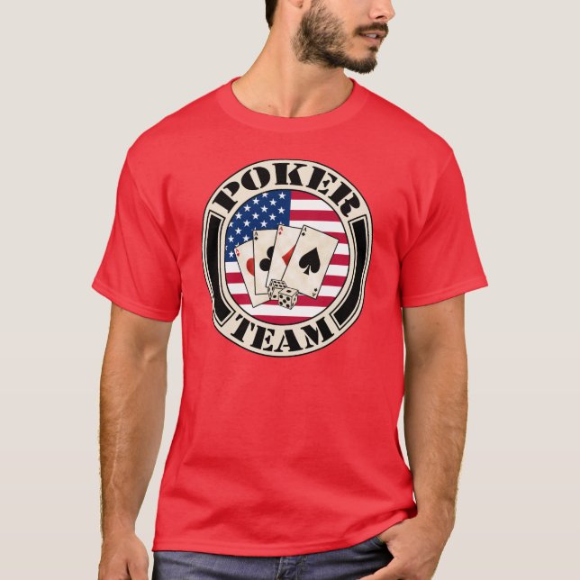 TEAM-Poker T-Shirt (Vorderseite)
