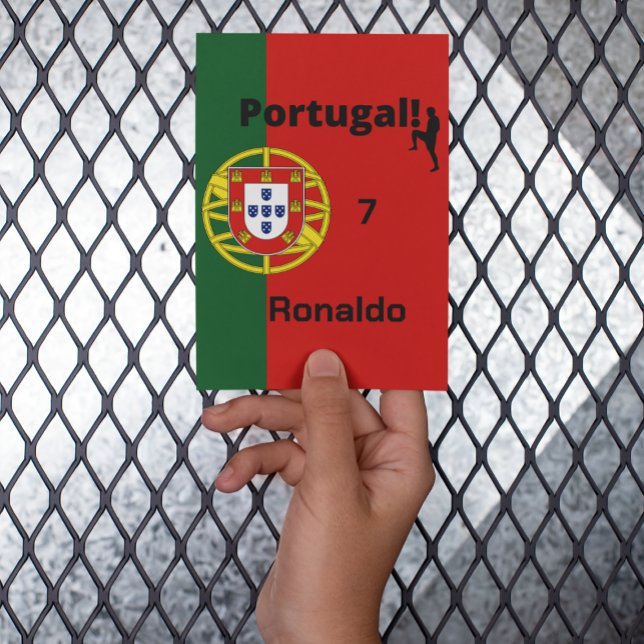 Team Portugal Flag Edition Postkarte (Von Creator hochgeladen)