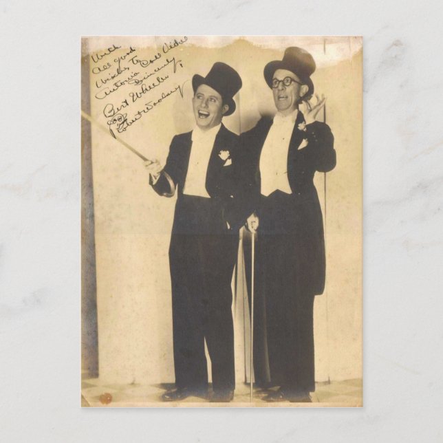 Team-Postkarte "Wheeler und Woolsey Classic" Postkarte (Vorderseite)