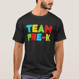 Team Pre-K-Lehrer zurück zur Schule T-Shirt