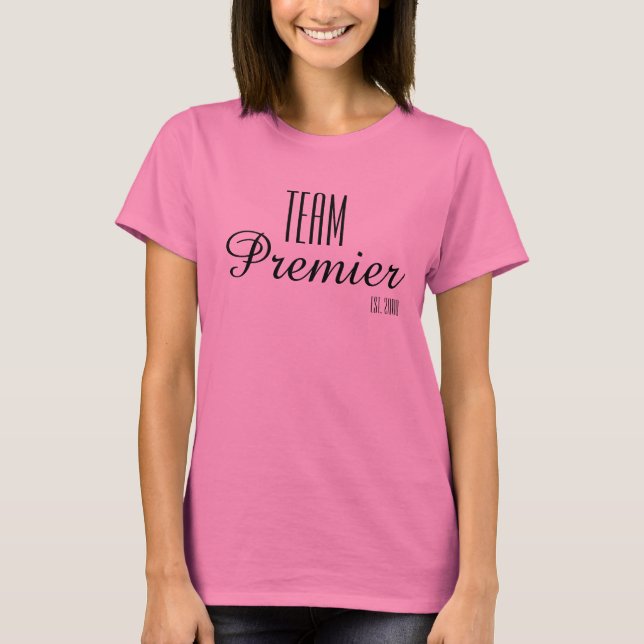 Team Premier entspannt sich nach dem T - Shirt - S (Vorderseite)